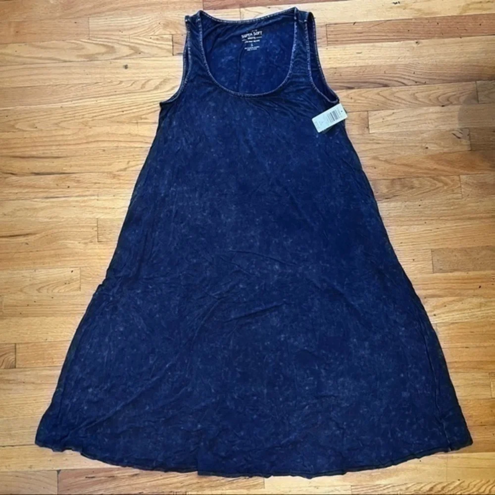 NWT Torrid size 1 blue wash midi dress - Picture 5 of 9